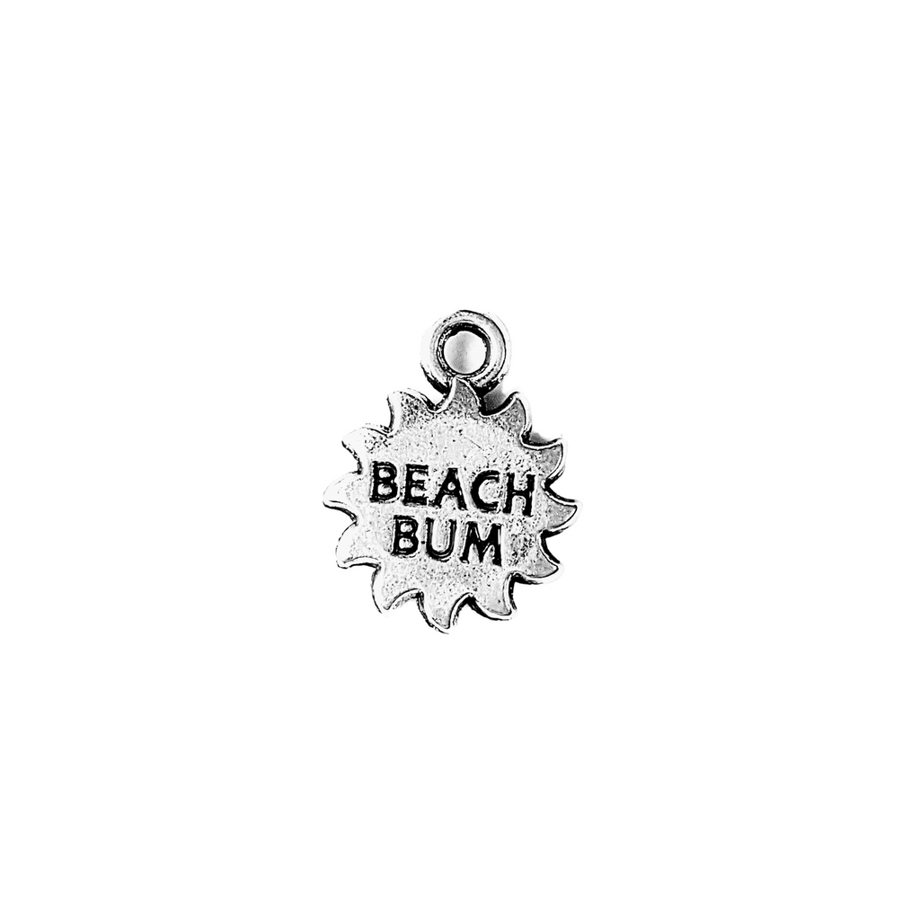 Silver Beach Bum Charm