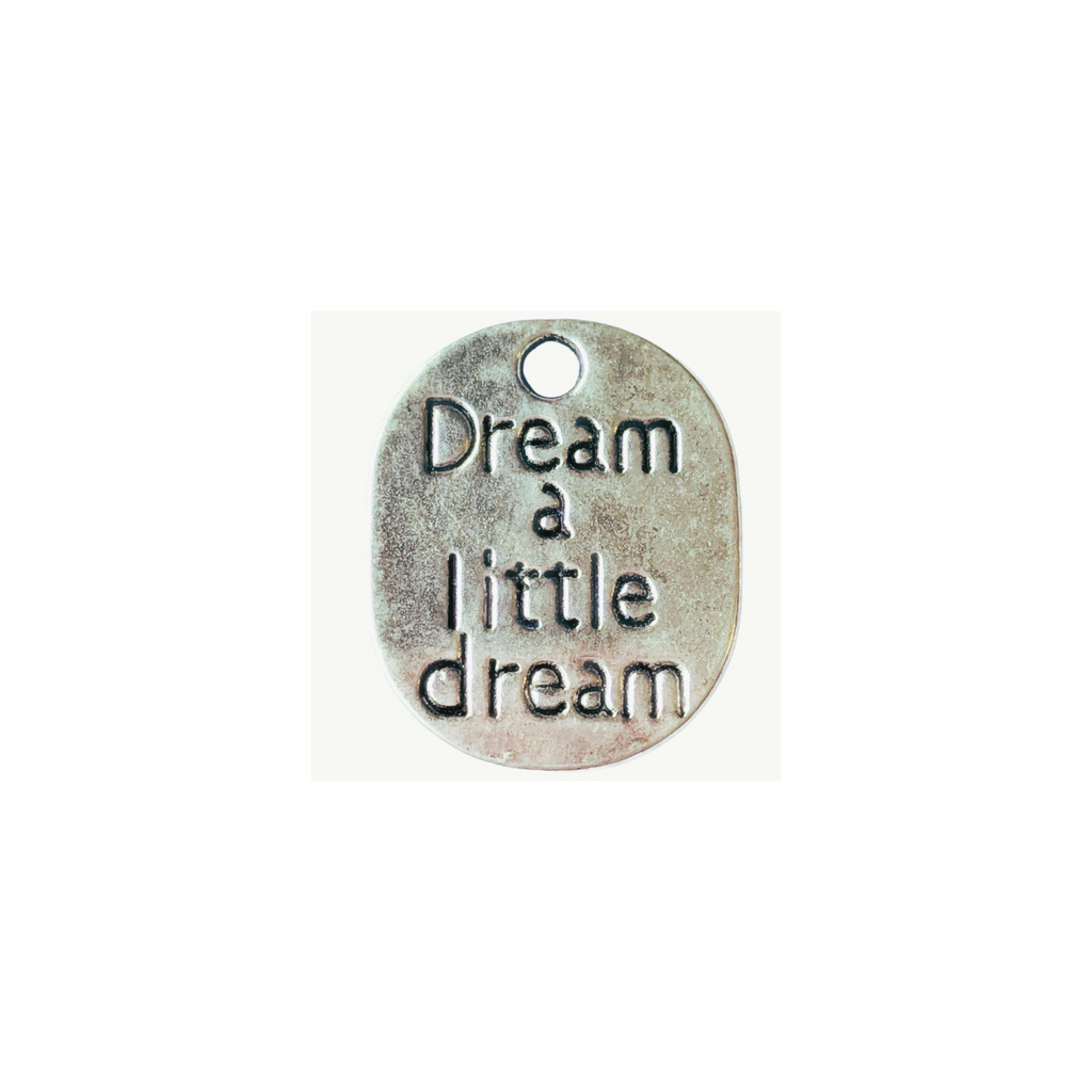 Silver Dream a Little Dream Charm