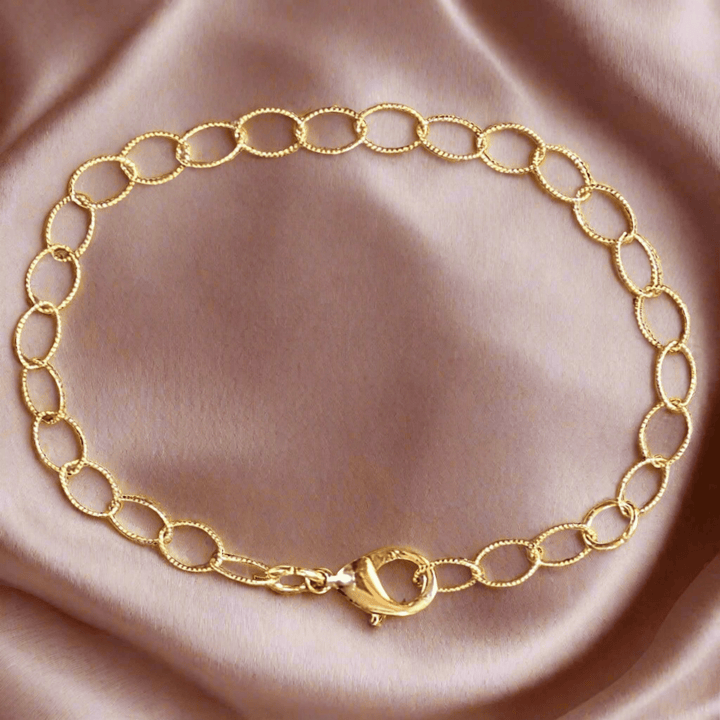 14k Gold Filled Twisted Bracelet - D.I.Y. - BUILD YOUR CHARM BRACELET!