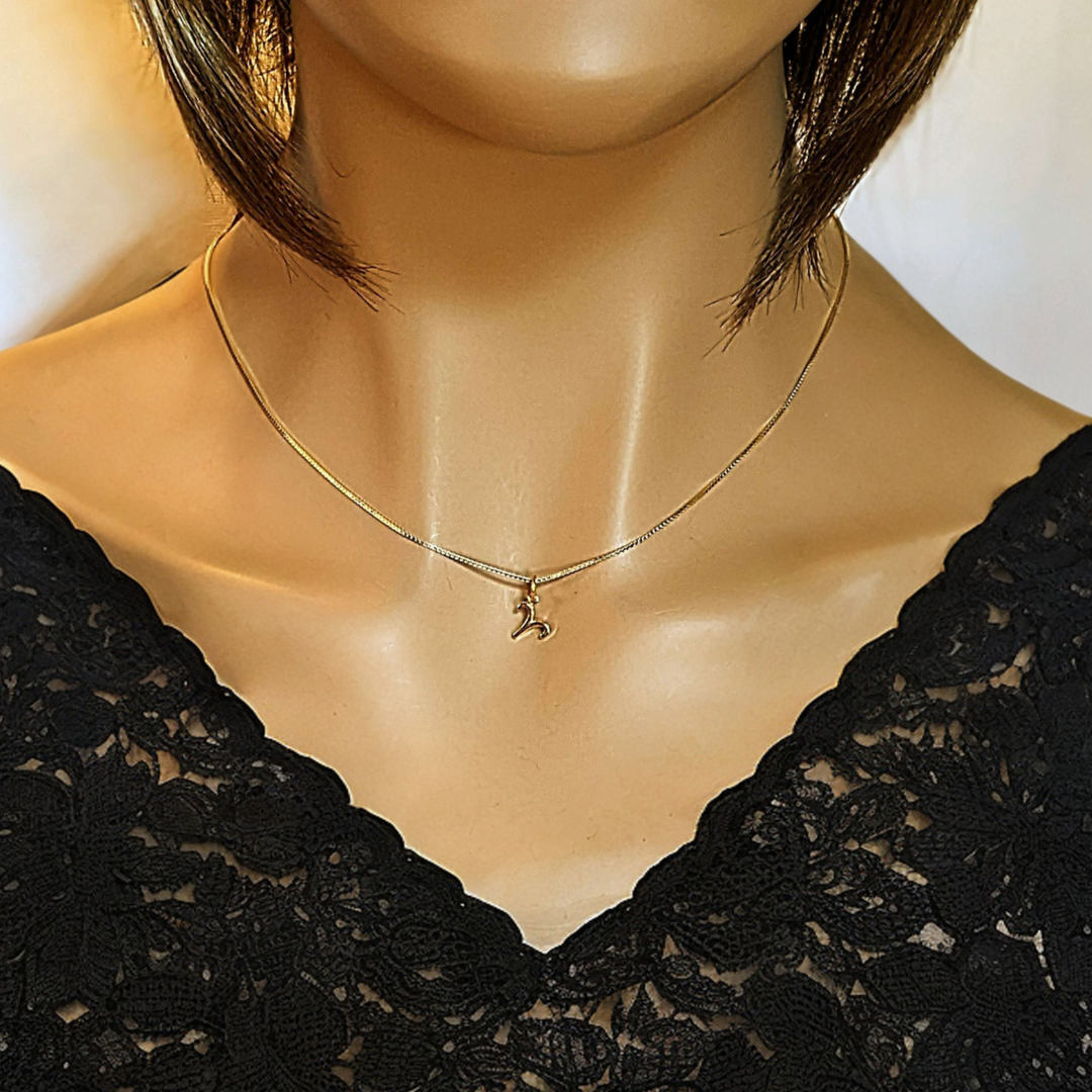 Zodiac Symbol Necklace, Gold - 12 - 24 inches