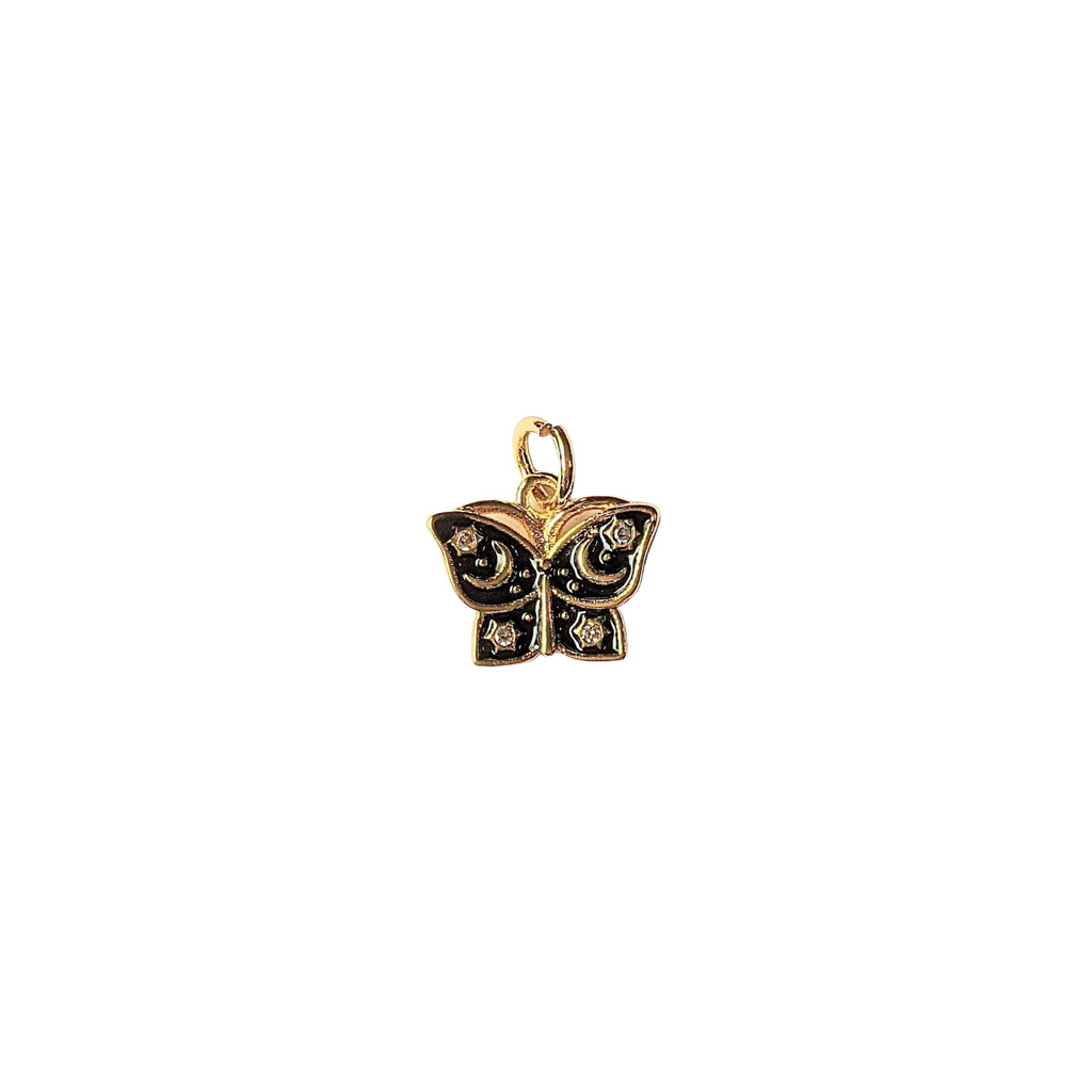 Gold Celestial Butterfly charm