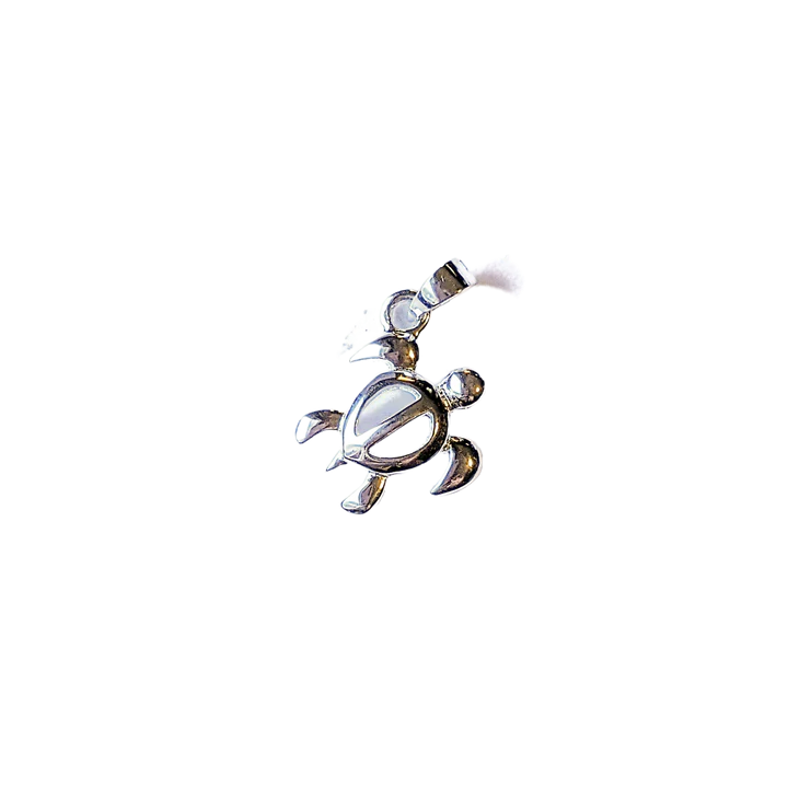 Sterling Silver Beach Charm Bracelet Sea Turtle
