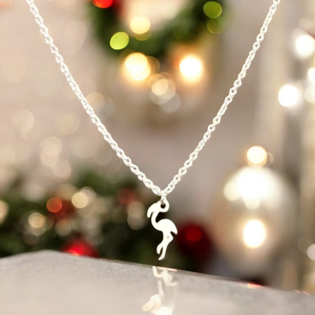 Flamingo Pendant Necklace