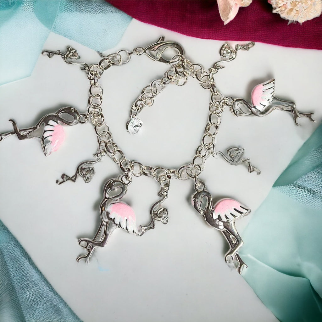 Flamingo Charm Bracelet II