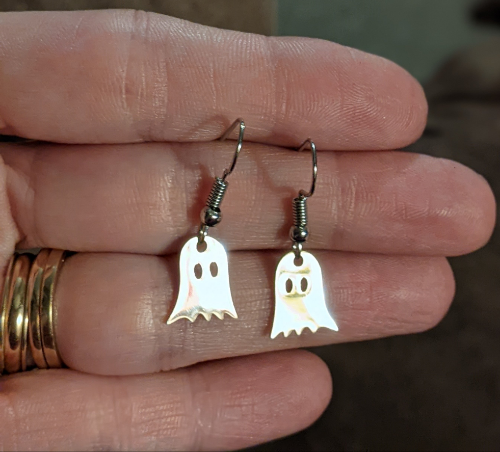 Ghost Halloween Earrings