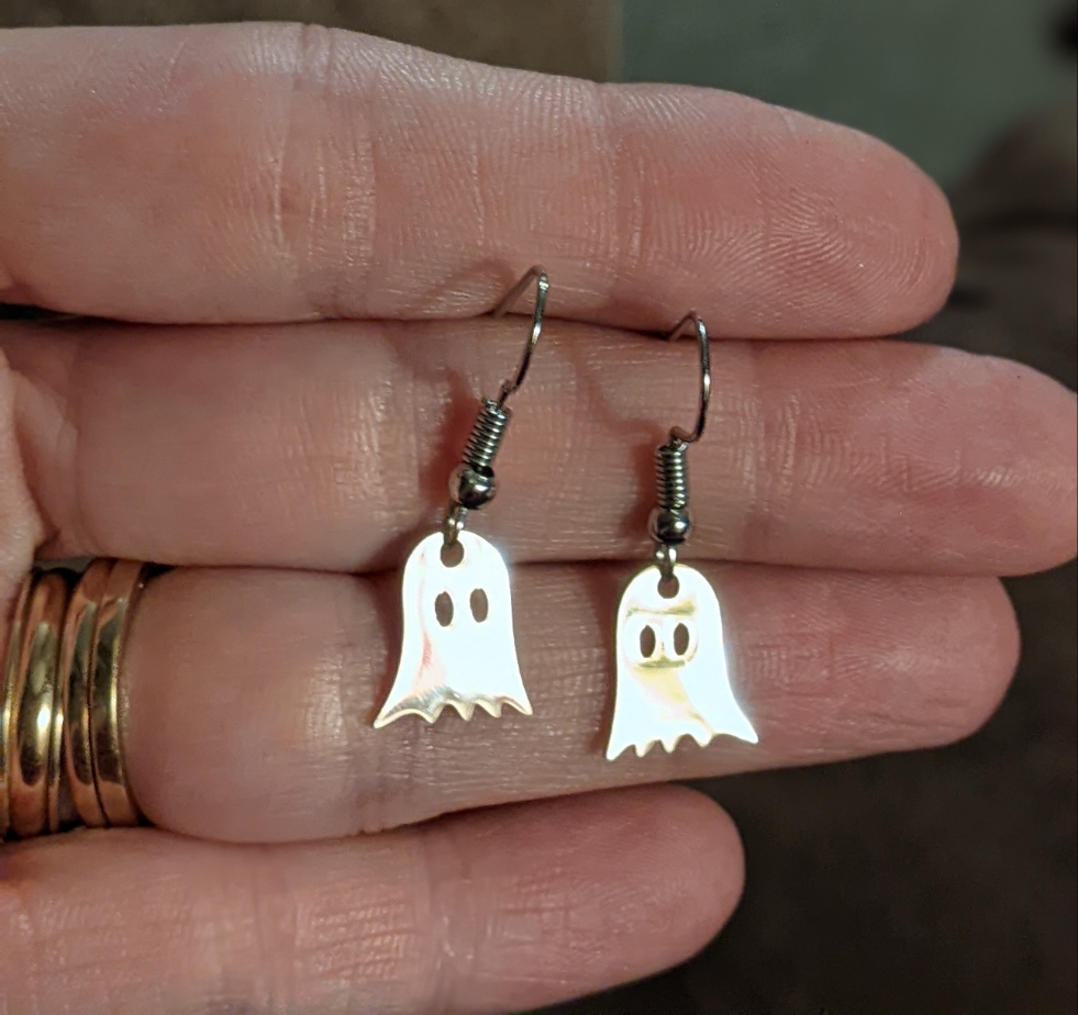 Ghost Halloween Earrings