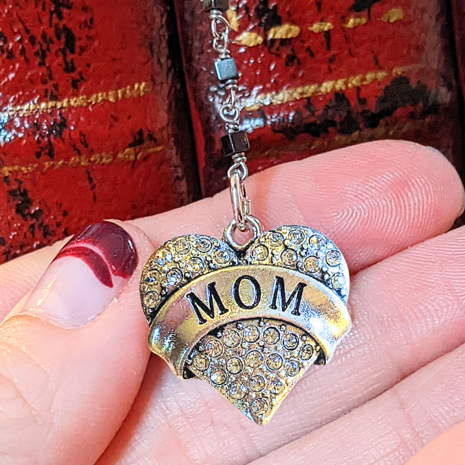 Mom Beaded Bookmark