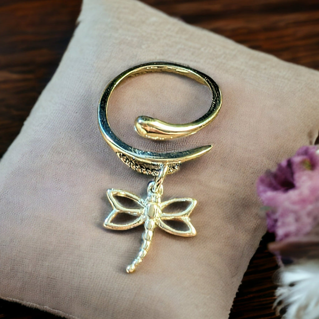 Dragonfly Wrap Ring