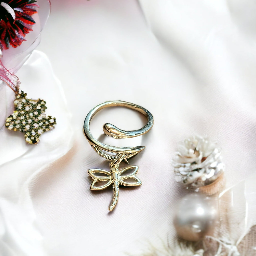 Dragonfly Wrap Ring