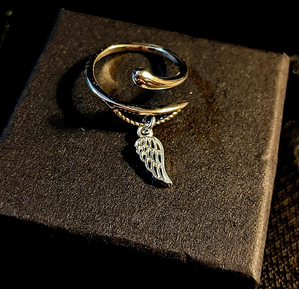 Angel Wing Wrap Ring
