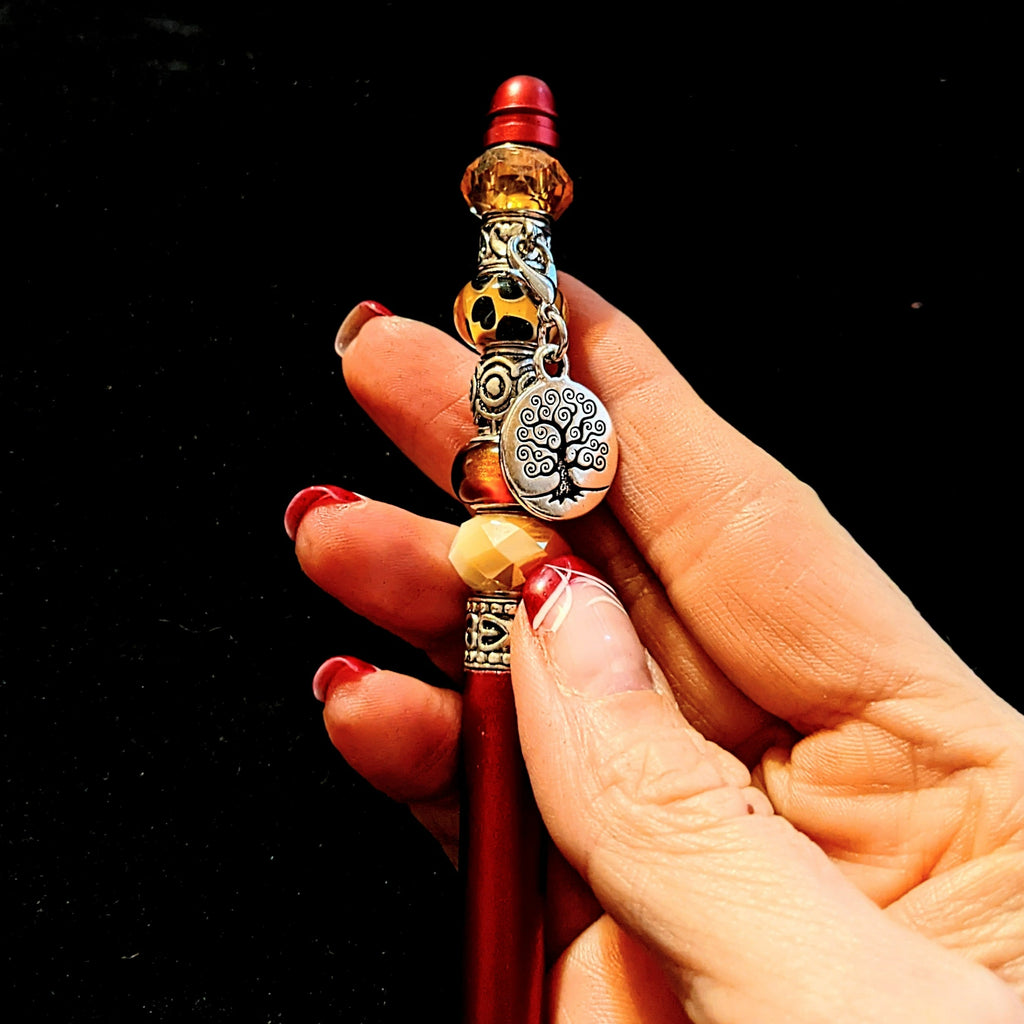 Charmed Gift Pen, Crystal Pen, Beaded Pen,Gift for her