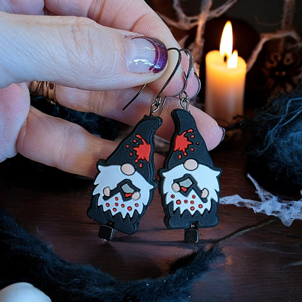 Gnome Halloween Earrings