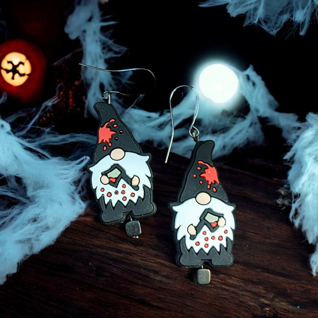 Gnome Halloween Earrings