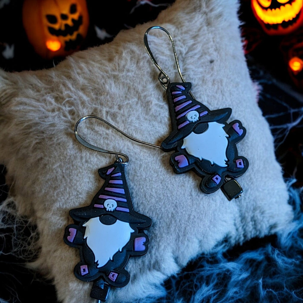 Gnome Halloween Earrings