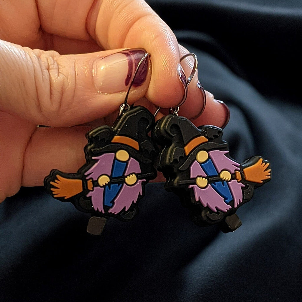 Gnome Halloween Earrings