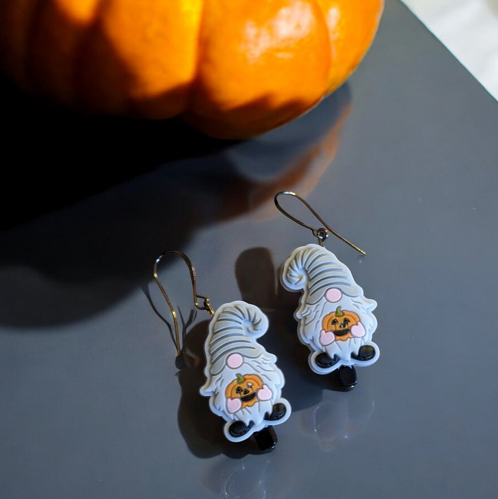 Gnome Halloween Earrings II