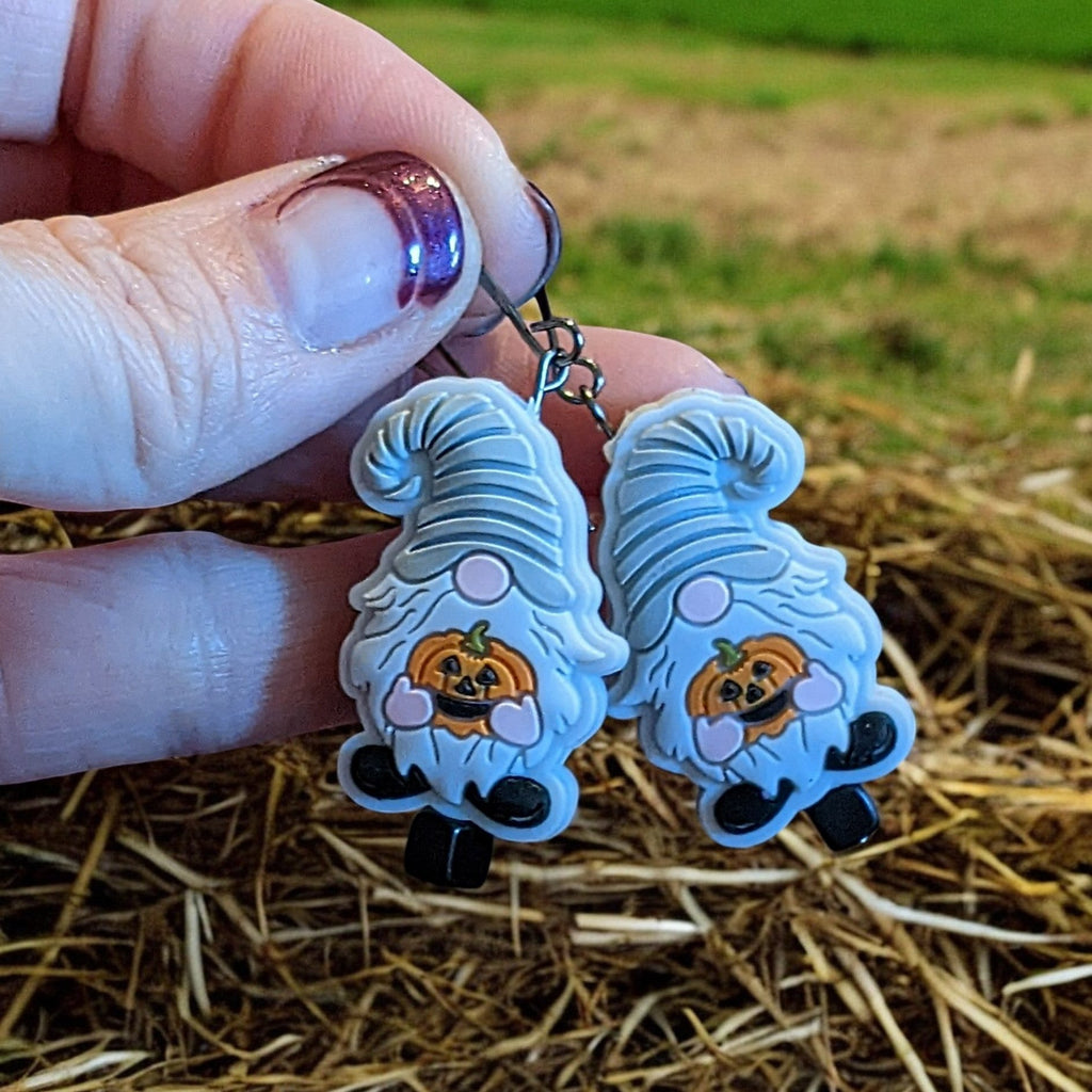 Gnome Halloween Earrings II