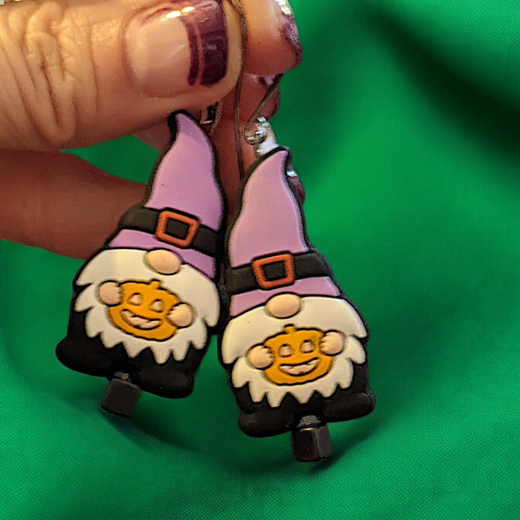 Gnome Halloween Earrings II