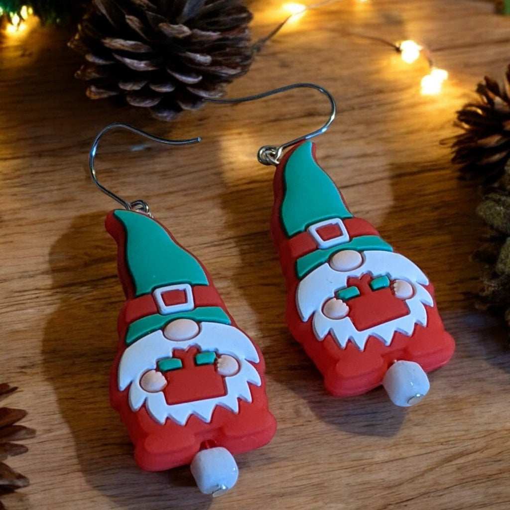 Christmas Gnome Earrings