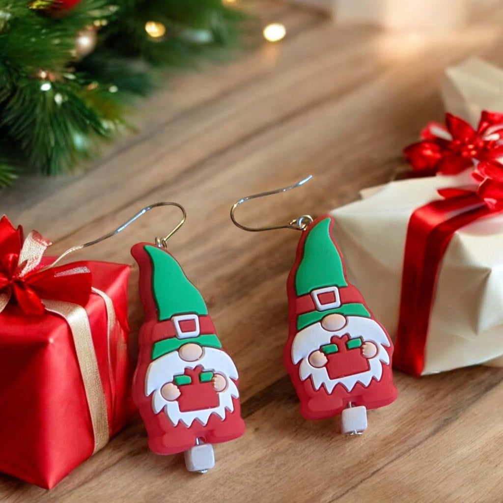 Christmas Gnome Earrings