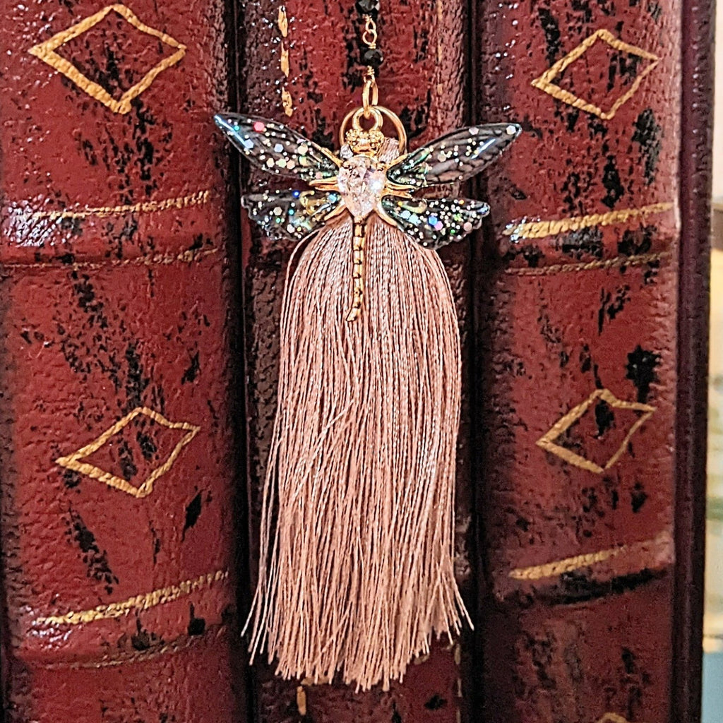 Dragonfly Beaded Bookmark