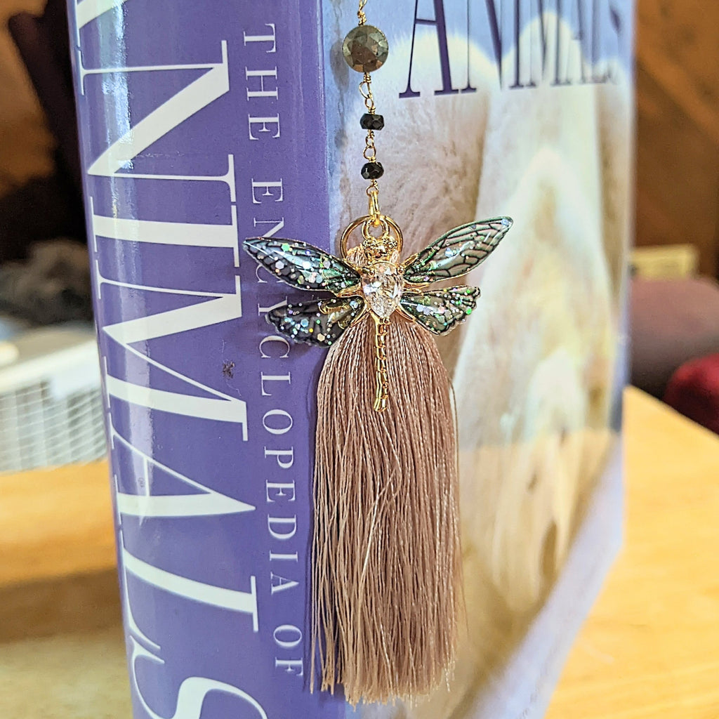 Dragonfly Beaded Bookmark