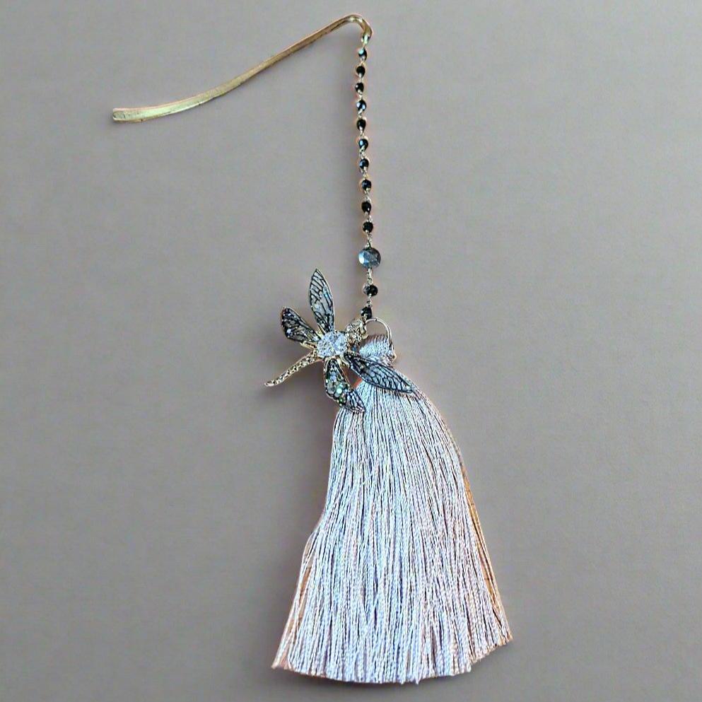 Dragonfly Beaded Bookmark