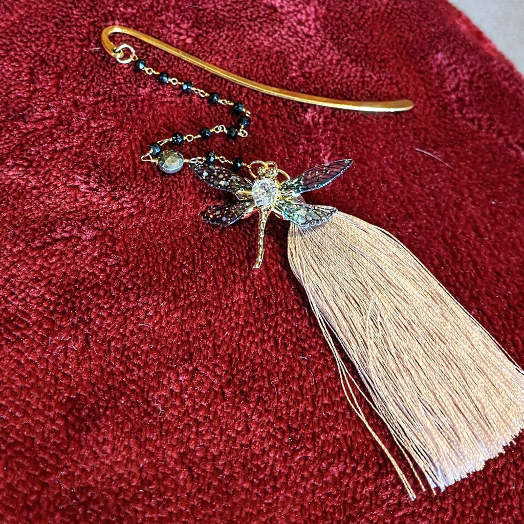 Dragonfly Beaded Bookmark