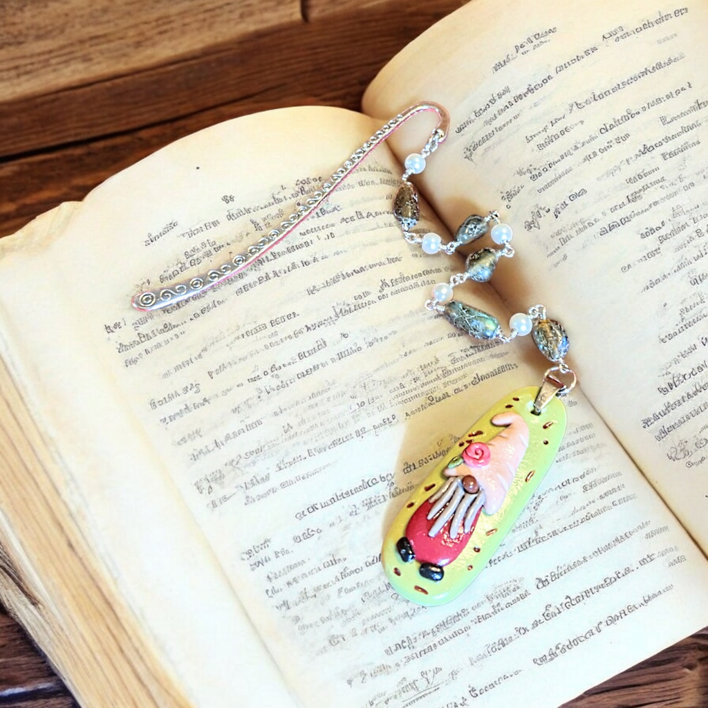 Gnome Labradorite Bead Bookmark