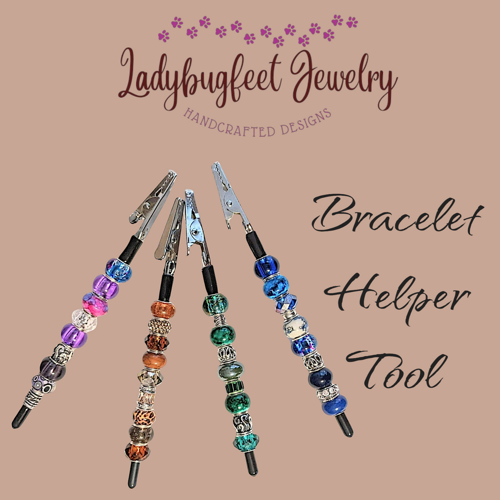 SILVER Bracelet Helper-D.I.Y.- Pick Your Colors!