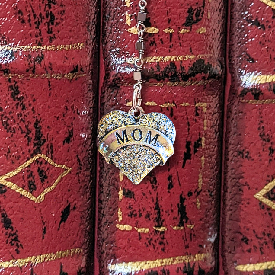 Mom Beaded Bookmark