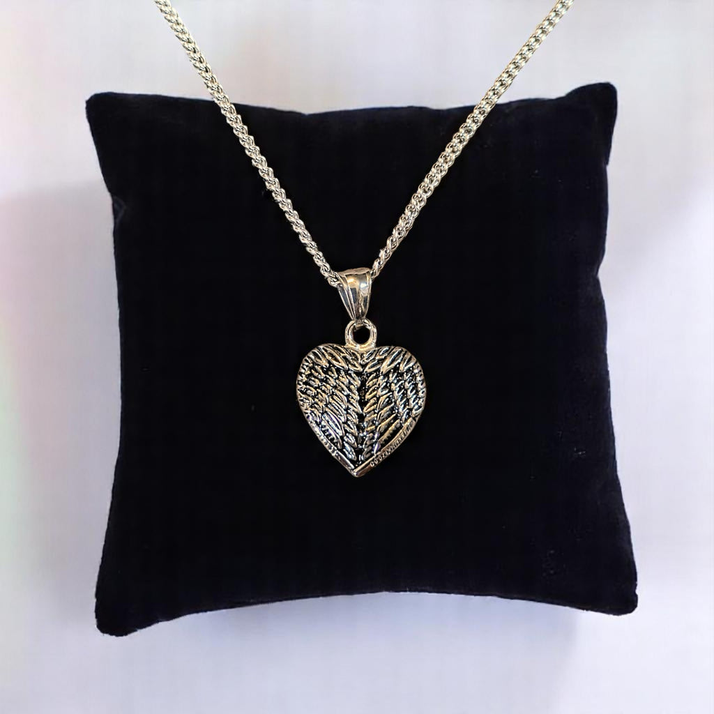 Angel Heart Memory necklace, 23 inch, Unisex