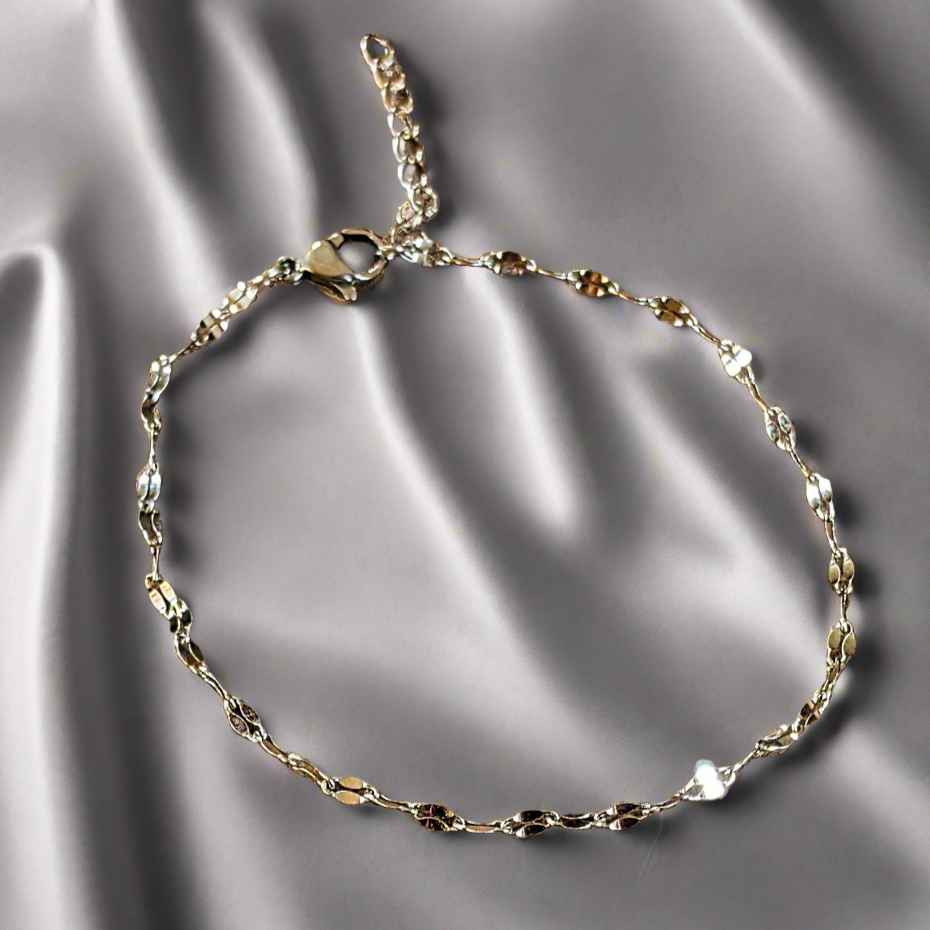 Silver Sparkle Chain Bracelet