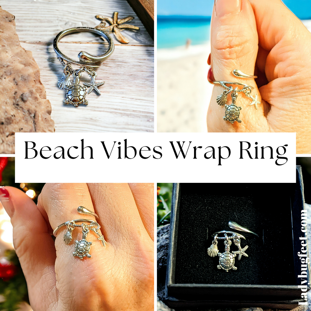Beach Vibes Wrap Ring