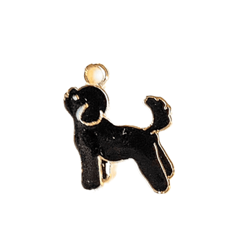 Black Puppy Charm