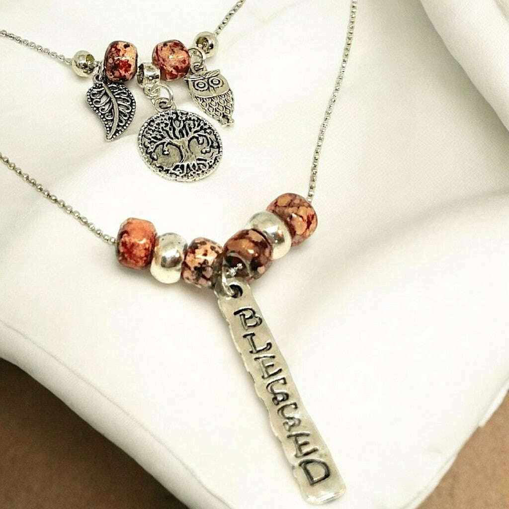 Blessed Boho Layered Necklace, 16-18 inch