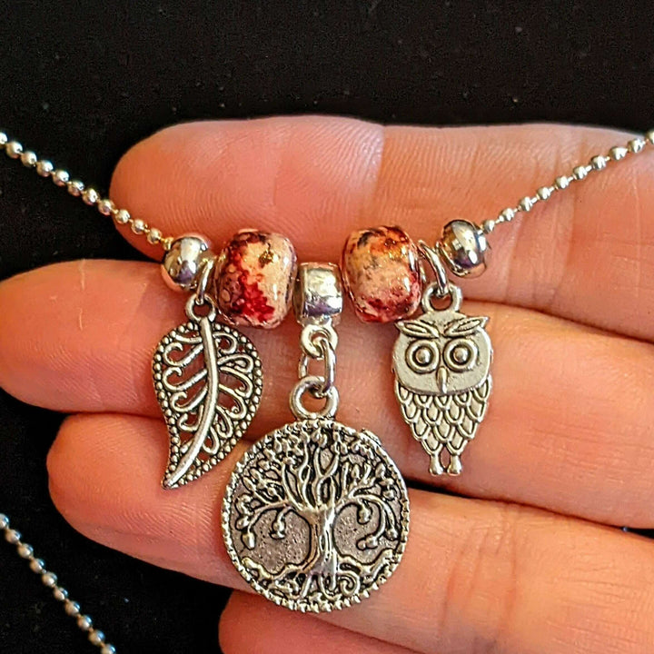 Blessed Boho Layered Necklace, 16-18 inch