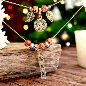Blessed Boho Layered Necklace, 16-18 inch
