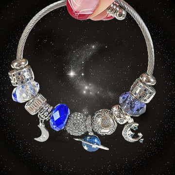 Celestial Euro Cuff Wrap Bracelet