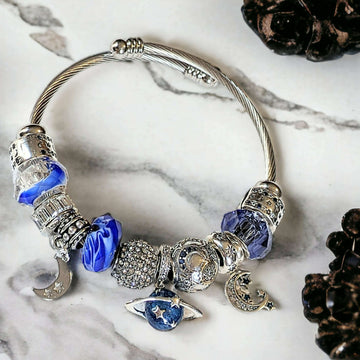 Celestial Euro Cuff Wrap Bracelet