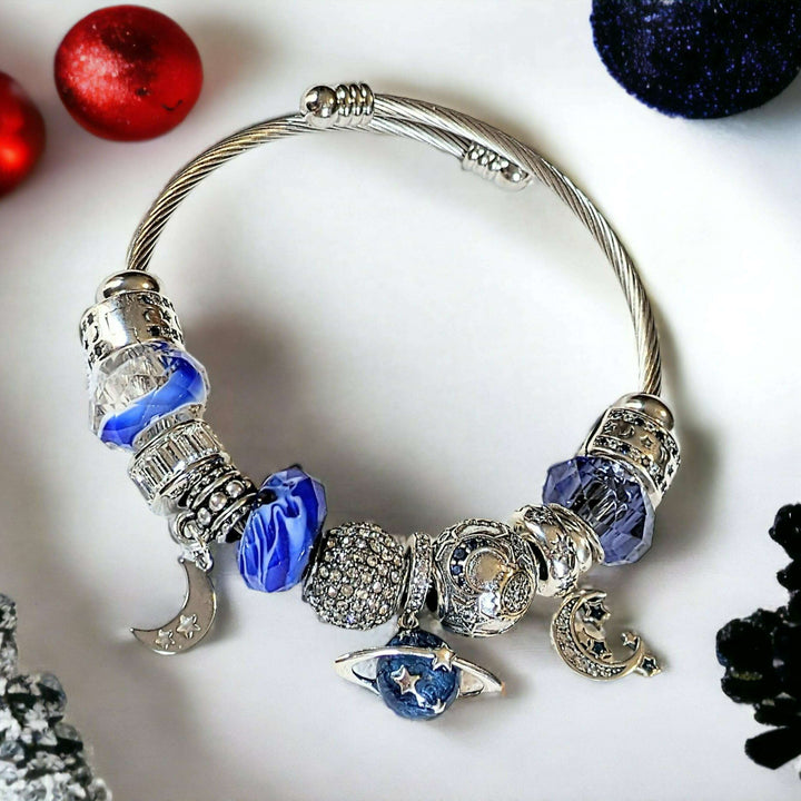 Celestial Euro Cuff Wrap Bracelet
