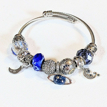 Celestial Euro Cuff Wrap Bracelet