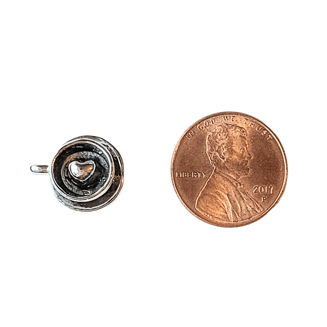 Coffee Cup Charm Pendant