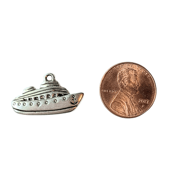Cruise Ship Charm Pendant II