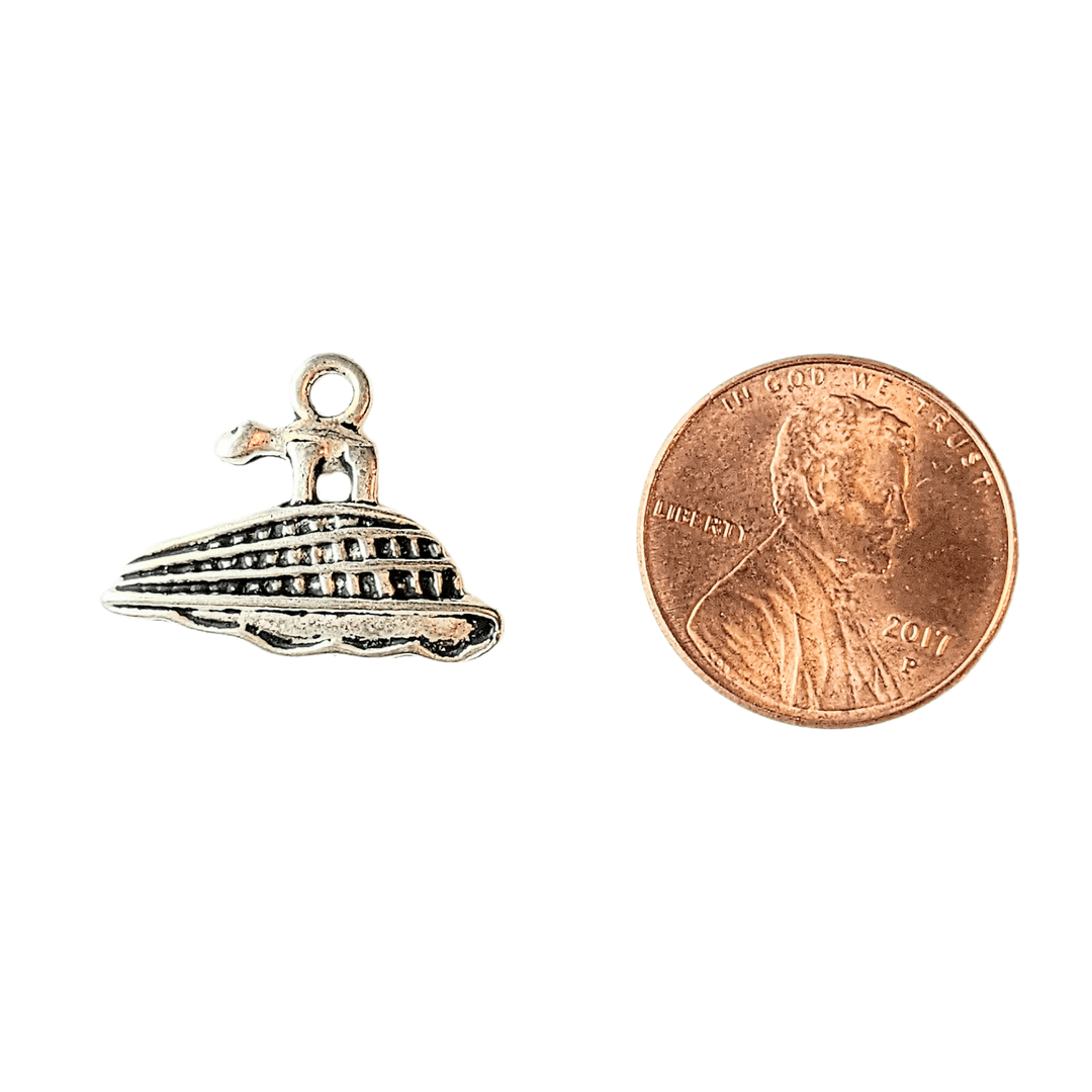 Cruise Ship Charm Pendant