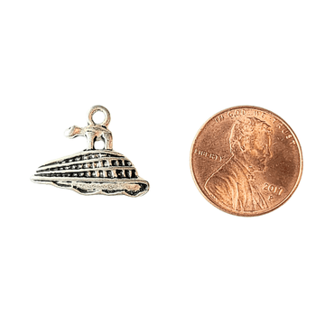 Cruise Ship Charm Pendant