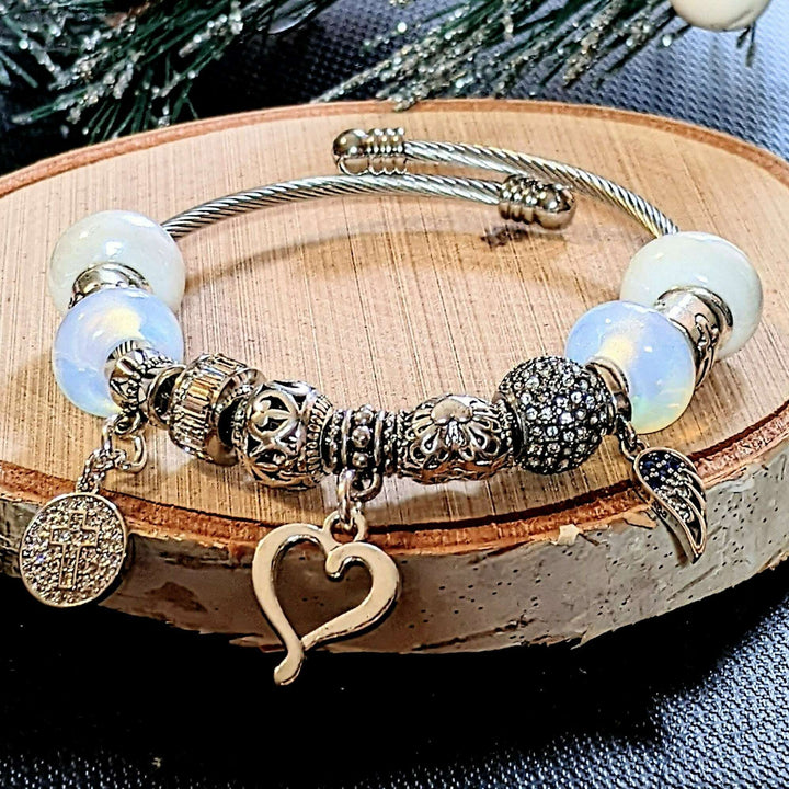 Easy Wrap Memorial Cuff Bracelet