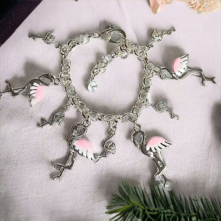 Flamingo Charm Bracelet II
