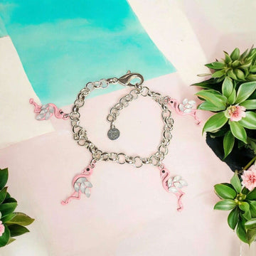 Flamingo Charm Bracelet III