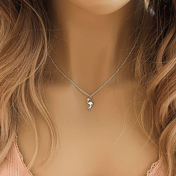 Flamingo Pendant Necklace